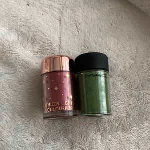 Colourpop & Mac Cosmetics Pigments